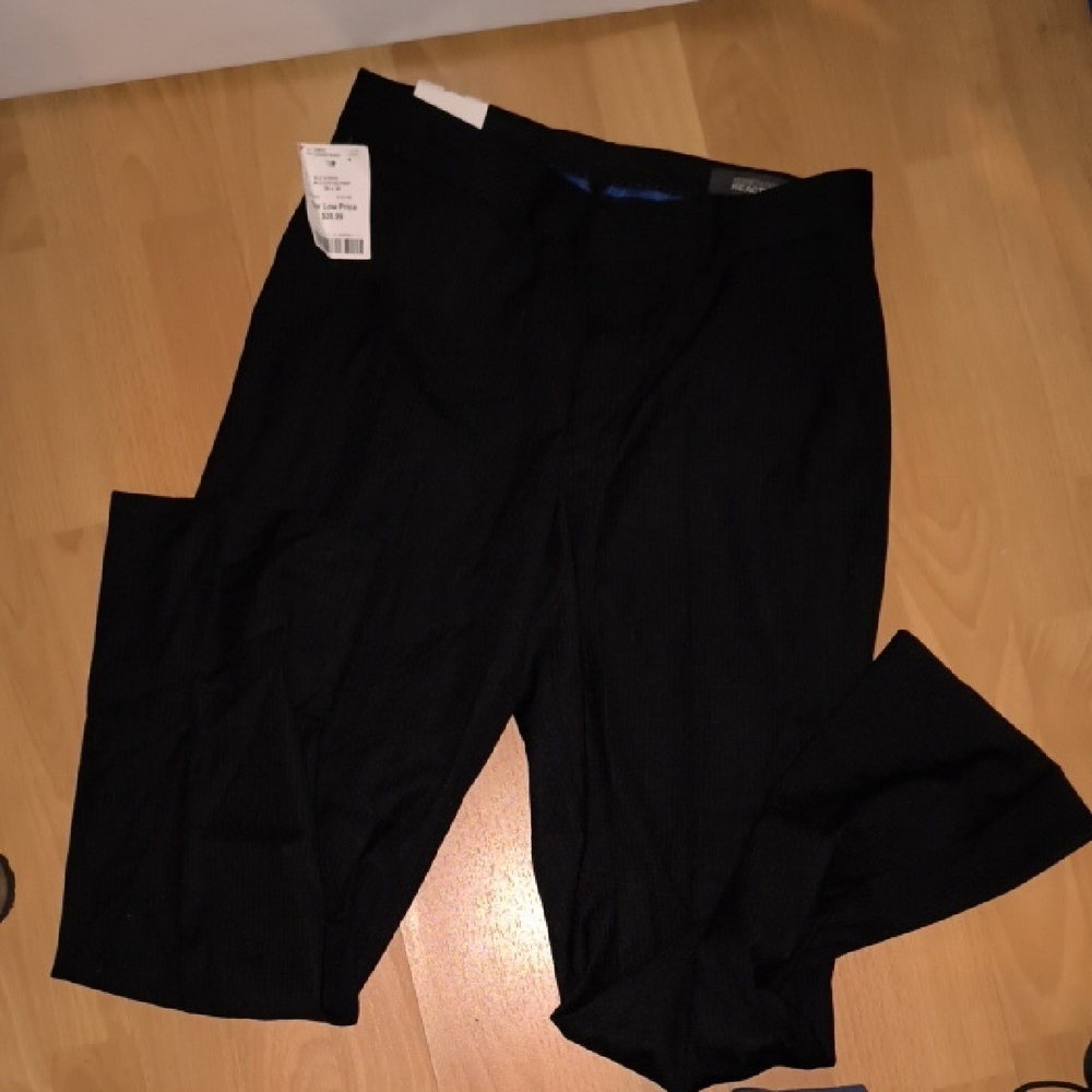 NWT Kenneth Cole Reaction | Men's Black Dress Pants